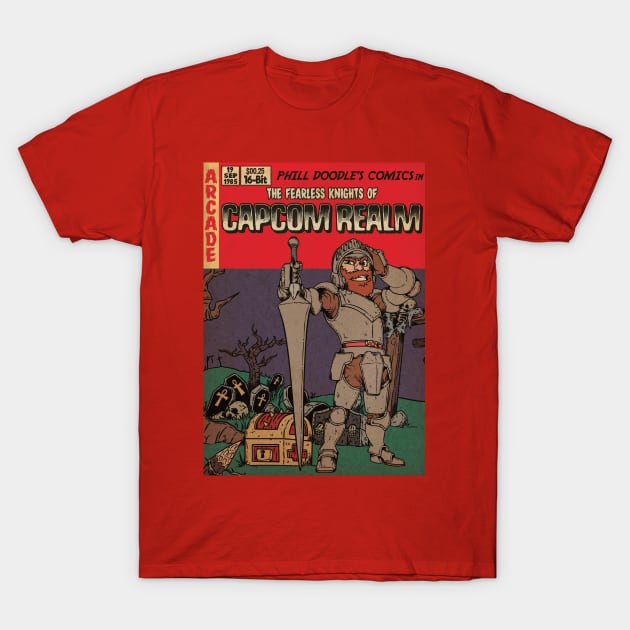 Retrorama Terror - Arthur T-Shirt by lipebello